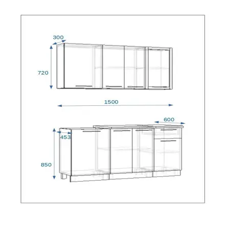 Акация - 11 (1500 мм) 