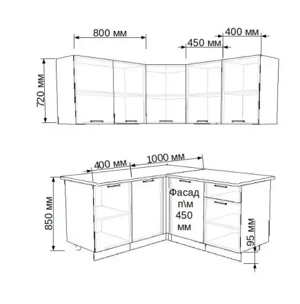 Акация - 17 (1400х1450 мм) 