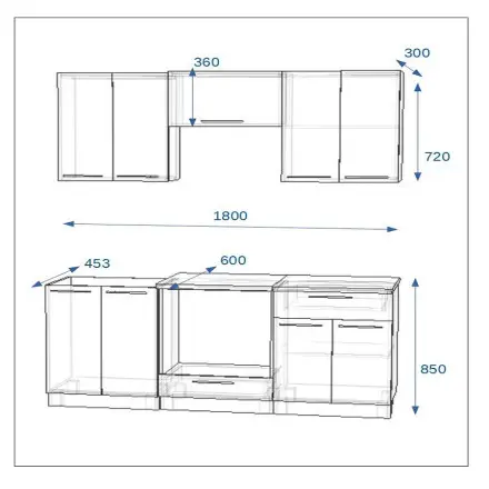 Акация - 7а (1800 мм)